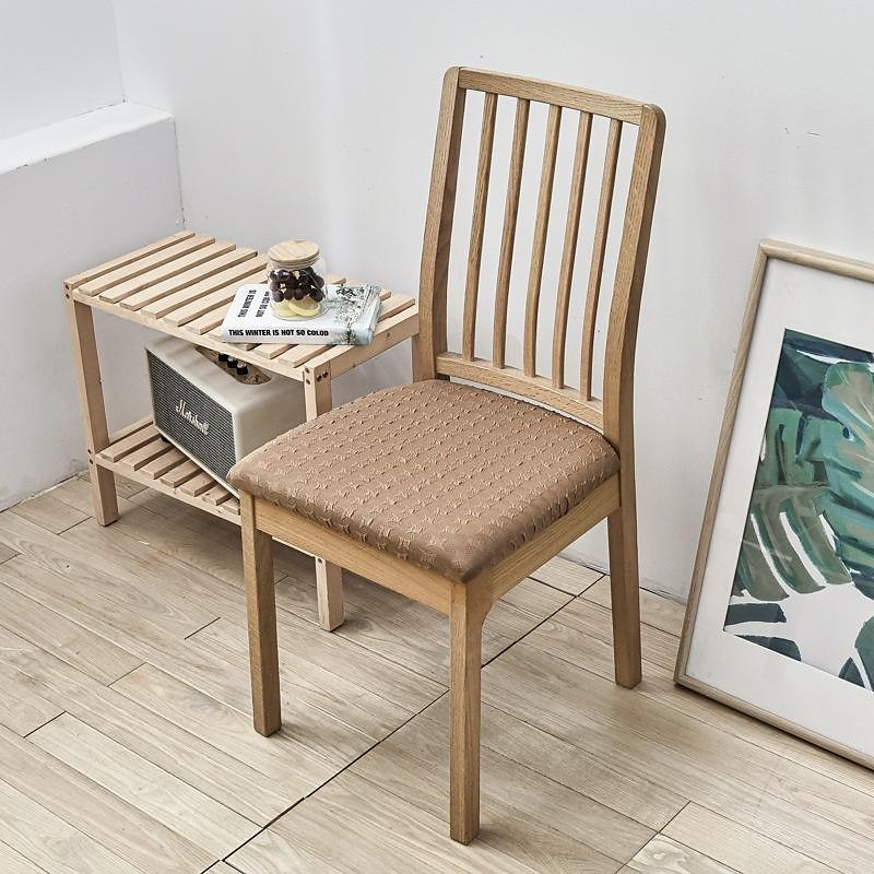 Seat Covers for Dining Room Burgundy Stretch Chair Seat Slipcover Elastic Black Chair Protector For Dinning Party Hotel Wedding Soft Removable Washable3