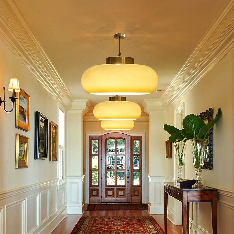 Vintage Ceiling Lights,Retro Glass Chandelier,Flush Mount Chandelier Light,Unique Brass Chandelier Dining4