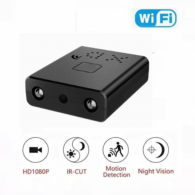 Mini WiFi Camera - Full HD 1080P Security Camera with IR-CUT, Night Vision, Motion Detection2