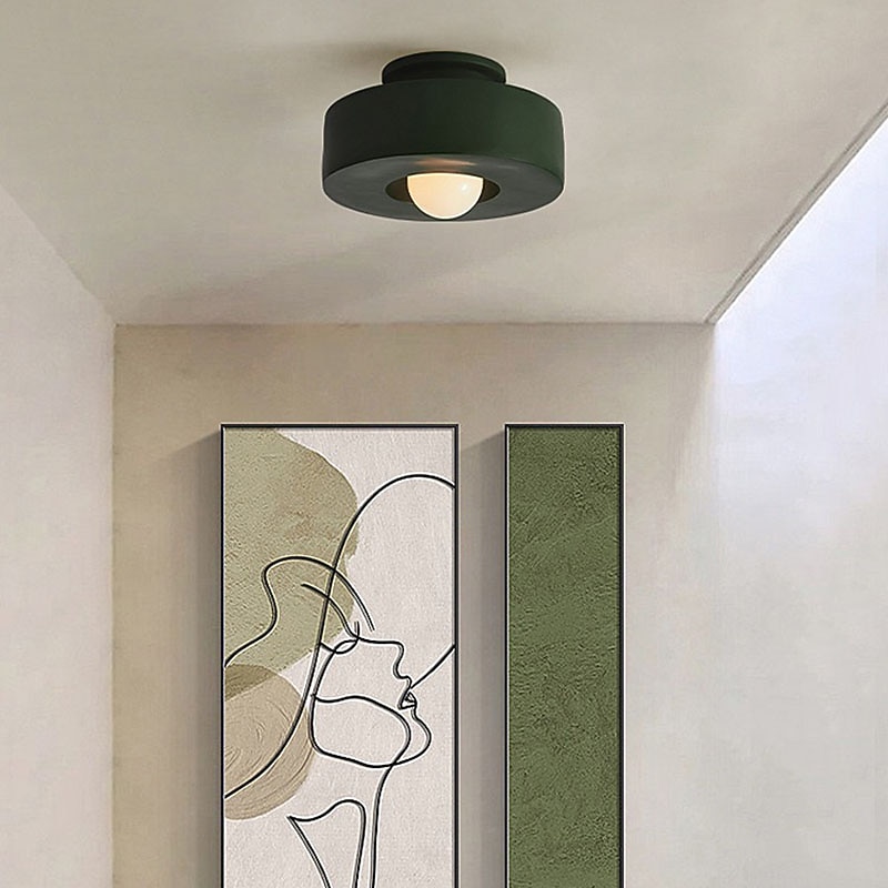 LED Ceilling Light Flush Mount Ceiling Light 30cm Resin LED Ceiling Light Modern Round Ceiling Light Ceiling Lamp for Living Room Corridor