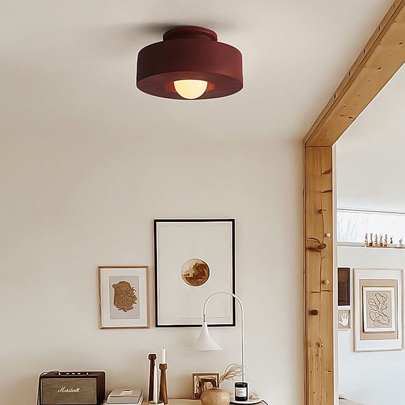 LED Ceilling Light Flush Mount Ceiling Light 30cm Resin LED Ceiling Light Modern Round Ceiling Light Ceiling Lamp for Living Room Corridor2