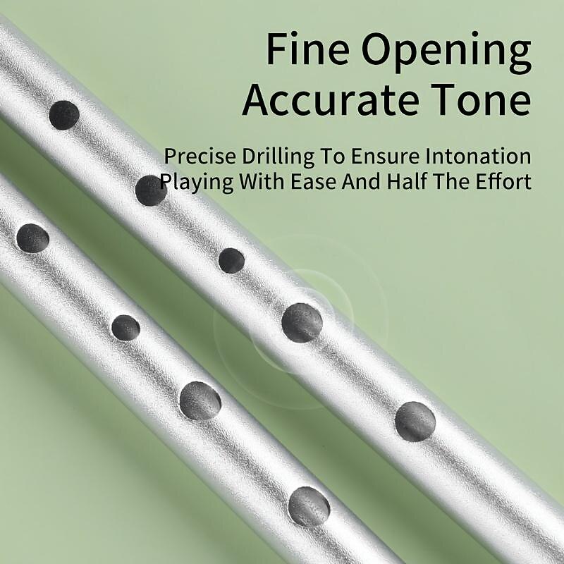 Irish Whistle Flute C/D Key Ireland Flute Tin Penny Whistle 6 Hole Flute Musical Instrument3