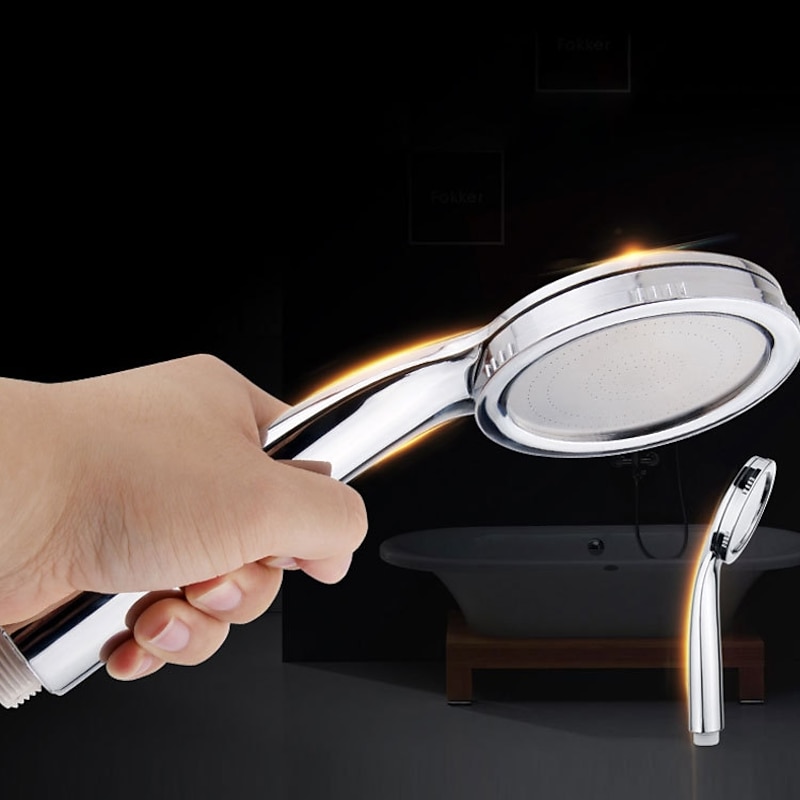 High Pressurized Nozzle Sprayer Shower Head Water Saving Rainfall with ABS Chrome Bathroom Shower Head Bathroom Accessories3