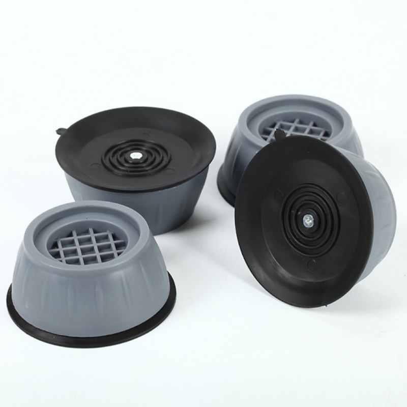 4Pcs Anti Vibration Feet Pads Rubber Mat Slipstop Silent Universal Washing Machine Refrigerator Support Dampers Stand2