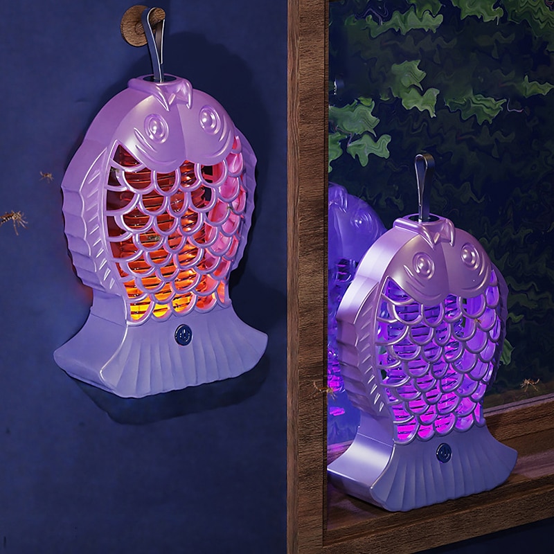 Rechargeable Insect Killer UV Lamp Mute Electric Mosquito Killer Portable USB LED Lamp Insect Killer2