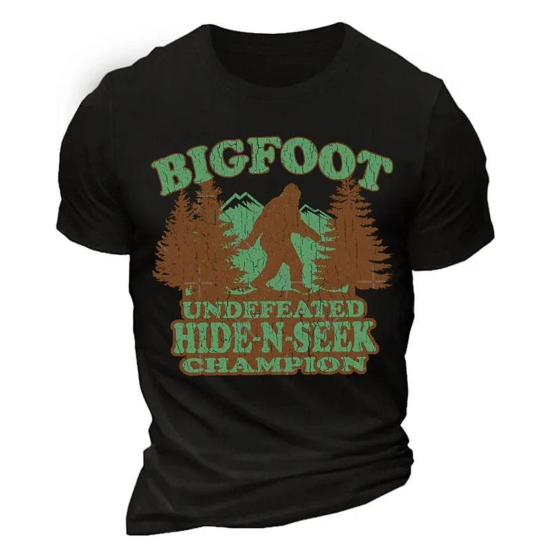 Men's Letter Graphic Prints T Shirt Graphic Tee Cotton Short Sleeves Graphic Shirt Black White Dark Navy Comfortable Tee Outdoor Vacation Fashion Designer Clothing4