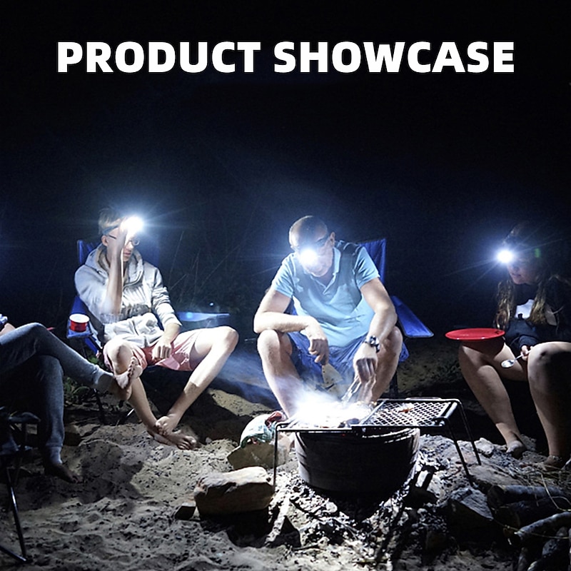 LED Headlamp Waterproof Outdoor Camping Fishing Lantern Torch USB Rechargeable XHP50 18650 LIB Headlight 3 Modes Zoom Head Flashlight3