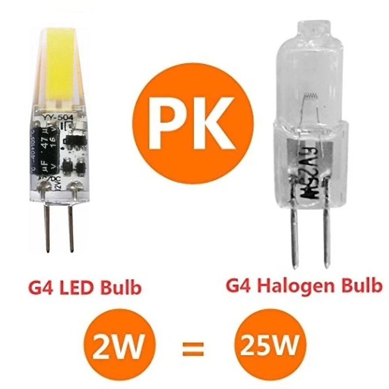 10pcs LED COB G4 3W Lamp Bulb 1505 COB Silicone Light Bulb AC/DC 12V 220V  DC12V 360 Beam Angle Replace Halogen Led Lamp Chandelier Lights3