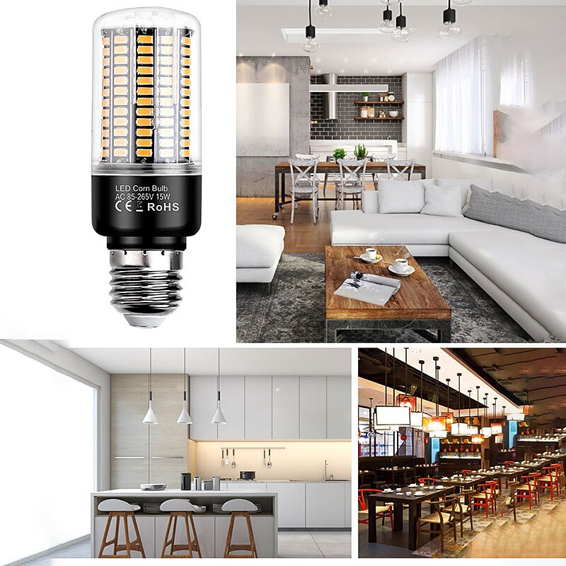 E26/E27 LED Bulb Corn Lamp E27 220V LED Corn Light Bulb 110V Lampada Led Bombillas 5736 Ampoule AC85265V 3.5W 5W 7W 9W 12W 15W 20W2