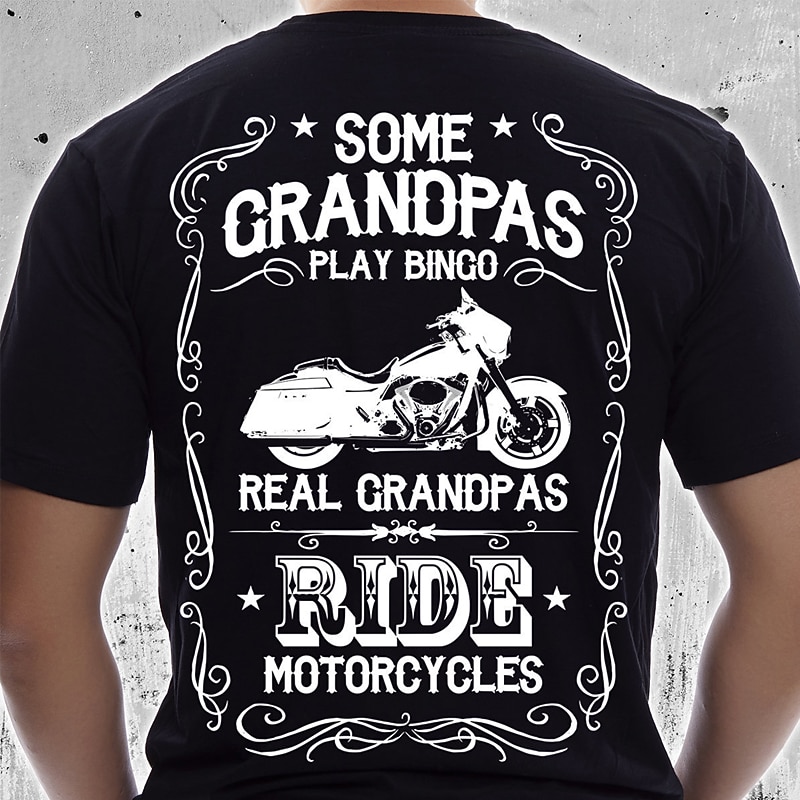 Men's Plus Size Big Tall T shirt Tee Tee Graphic Tee Crewneck Black White Dark Blue Short Sleeves Outdoor Going out Print Letter Clothing Apparel Cotton Blend Stylish Casual Tops3