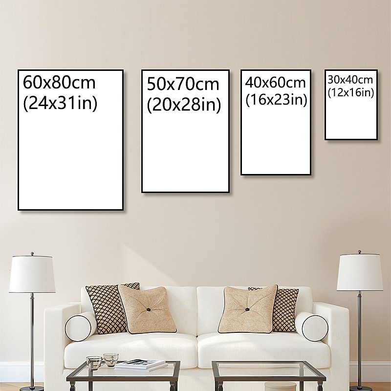 our lady of guadalupe home decor canvas painting living room background wall painting poster frameless spray painting core2