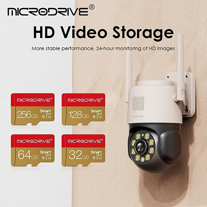 Memory Card 32GB 64GB 128GB 256GB U3 Mini SD Card Class 10 TF Flash Card Micro Tf SD Cards Memory Card For Mobile Phone PC Earphone Speaker  HD Camera PSP SD Adapter2