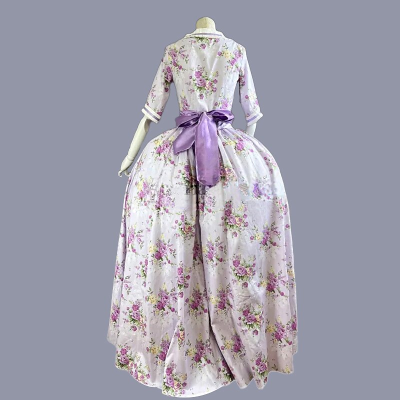 Rococo Victorian Vintage Dress Ball Gown Prom Dress Maria Antonietta Bridal Fancy Dress Women's Royal Masquerade Carnival Wedding Party Adults' Dress2