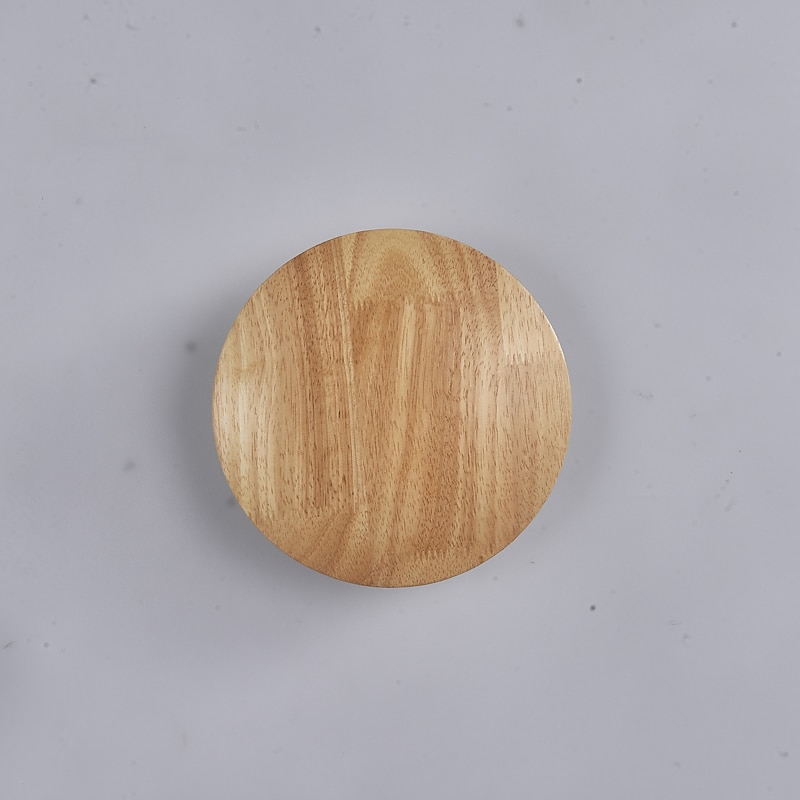 LED Wall Light Bedroom Bedside Lamp Round Design Wood for Living Room Background Wall Modern Corridor Balcony Study Creative Light Luxury Wall Lamp3