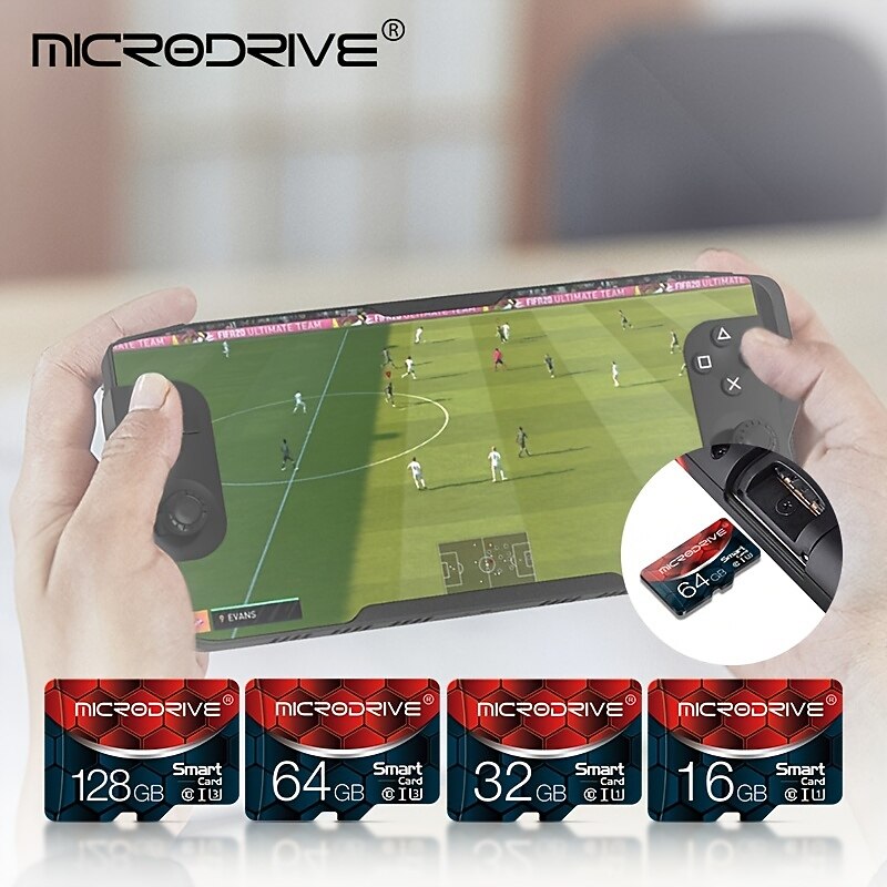 Memory Card Class 10 High Speed 128GB 64GB 32GB 16GB SD U3 TF Memory Card Flash Micro Tf SD Card Storage Expansion SD Adapter for Smart Phone DVR4