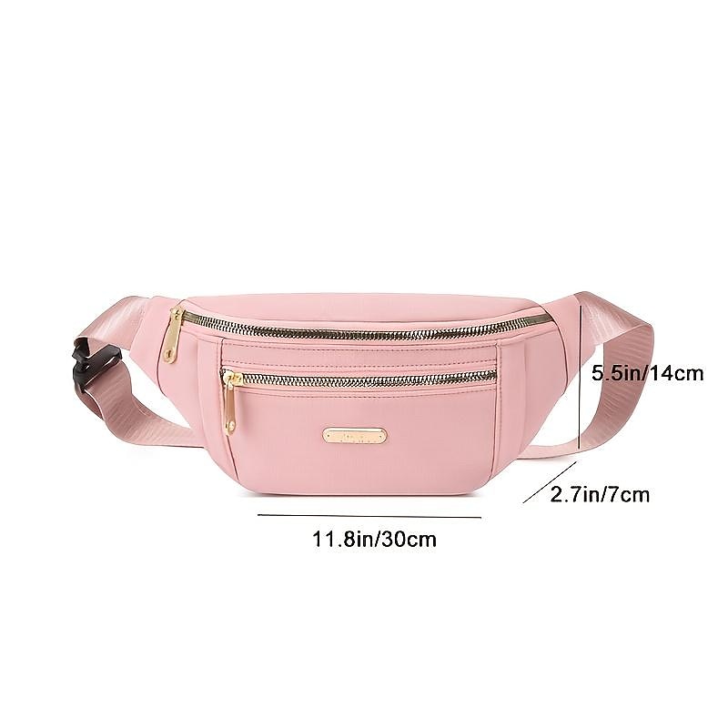 Oxford Cloth Fanny Pack, Women's Large Capacity Waist Bag2