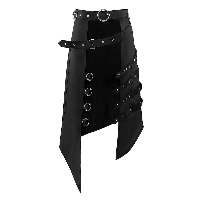 Punk & Gothic Medieval Steampunk Skirt Plague Doctor Fancy Dress Men's Masquerade Adults' Skirts2