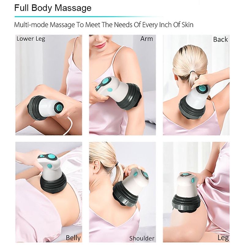 4 IN 1 Infrared Electric Anti-Cellulite Massager Gun Body Slimming, Relaxing Muscle 3D Roller Device Weight Loss Fat Remove2