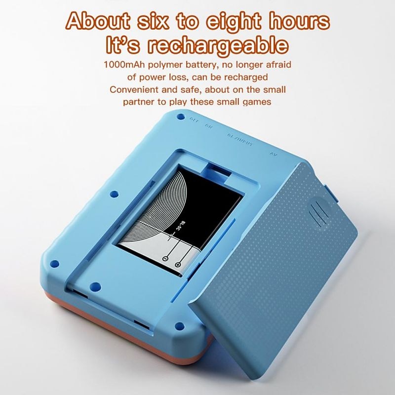 G5 Game Console 500-Games Classic Game Device Ergonomic 3.0'' Screen Handheld Gaming Player for Kids Gift Video Game Console, Christmas Birthday Gift4