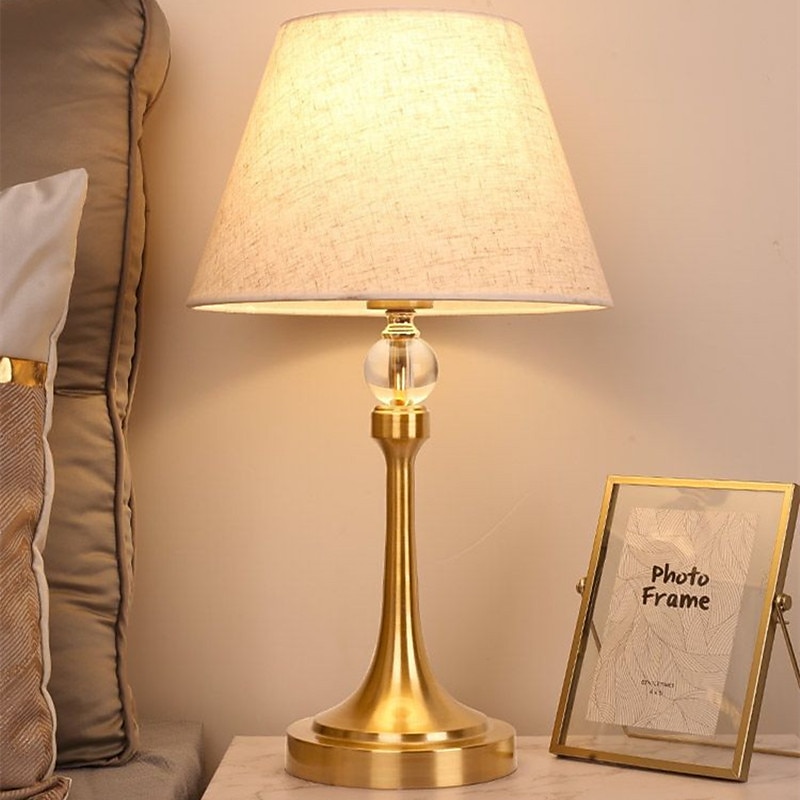 Light Luxury Table Lamp Touch Sensing Bedside Lamp Warm And Permanent Lamp Modern And Simple Nordic Master Bedroom Bedside Lamp2