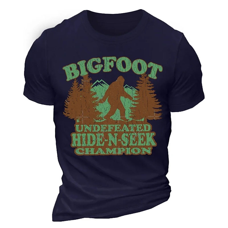 Men's Letter Graphic Prints T Shirt Graphic Tee Cotton Short Sleeves Graphic Shirt Black White Dark Navy Comfortable Tee Outdoor Vacation Fashion Designer Clothing3