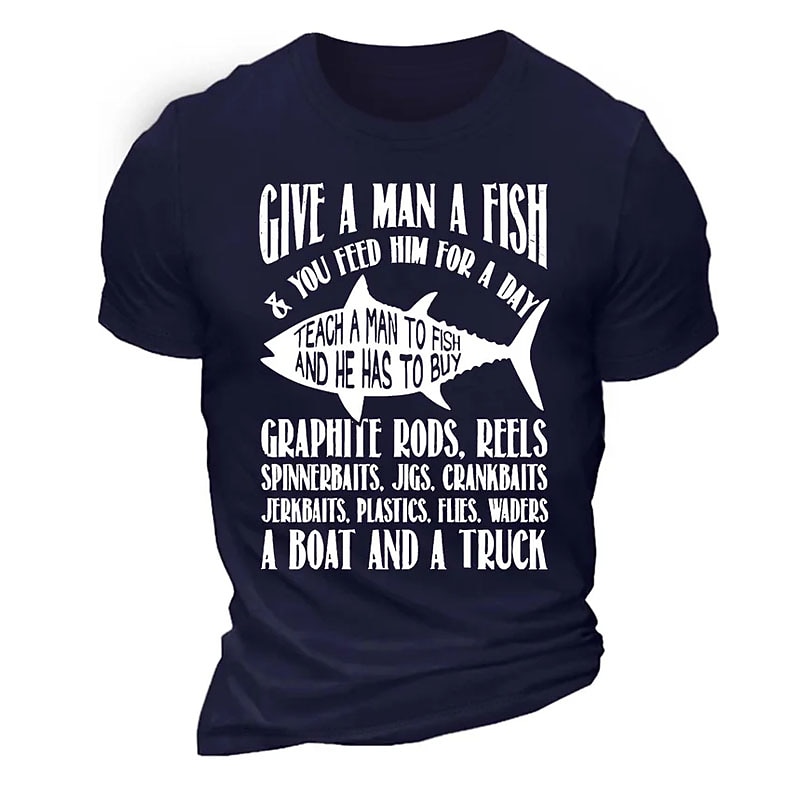 Men's Letter Graphic Prints T Shirt Graphic Tee Cotton Short Sleeves Graphic Shirt Black Dark Navy Green Comfortable Tee Outdoor Vacation Fashion Designer Clothing3