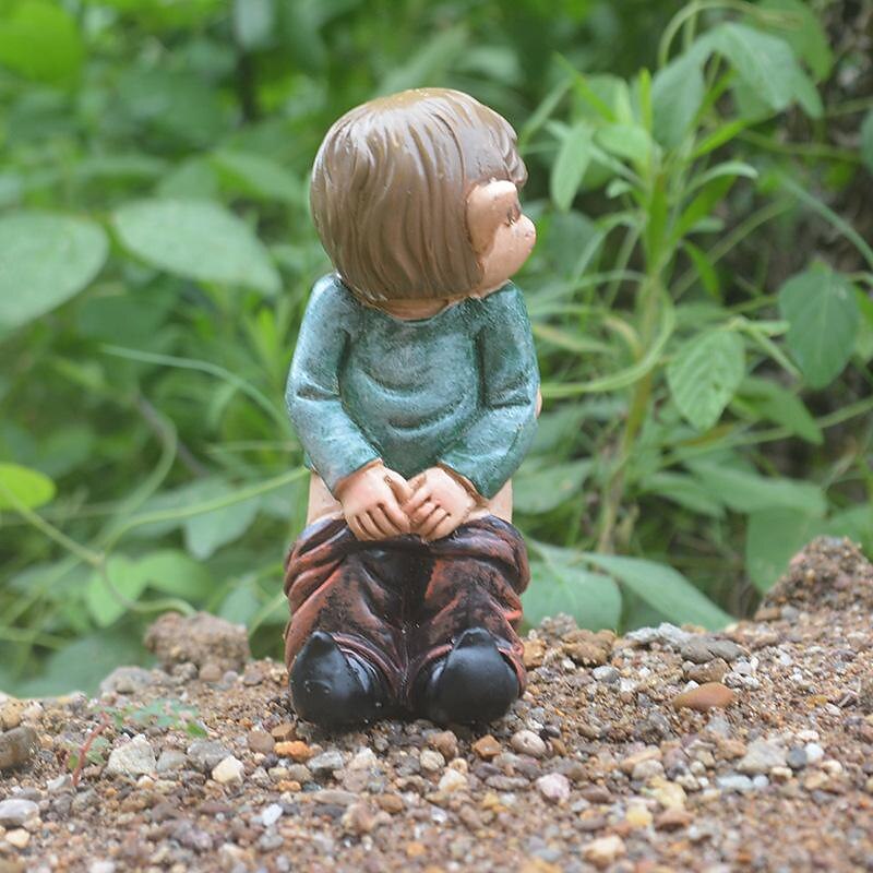 Country gnome elf courtyard garden decorations resin crafts statues3