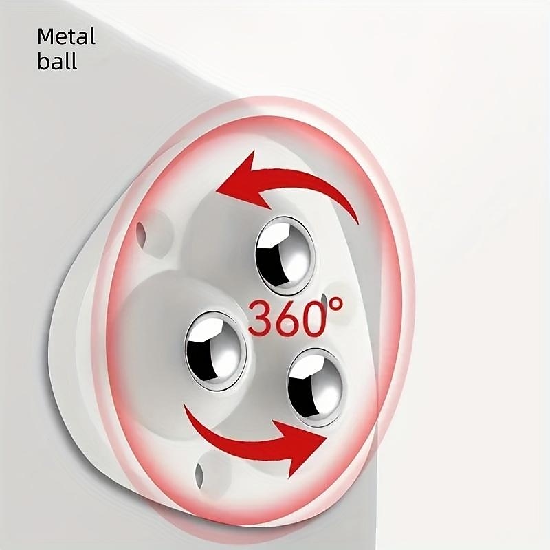 4pcs Self Adhesive Caster Wheels Heavy Duty Swivel Wheels Stainless Steel Paste Universal Wheel 360 Degree Rotation Sticky Pulley For Bins Bottom Storage Box Furniture Trash Can Coffee Table3