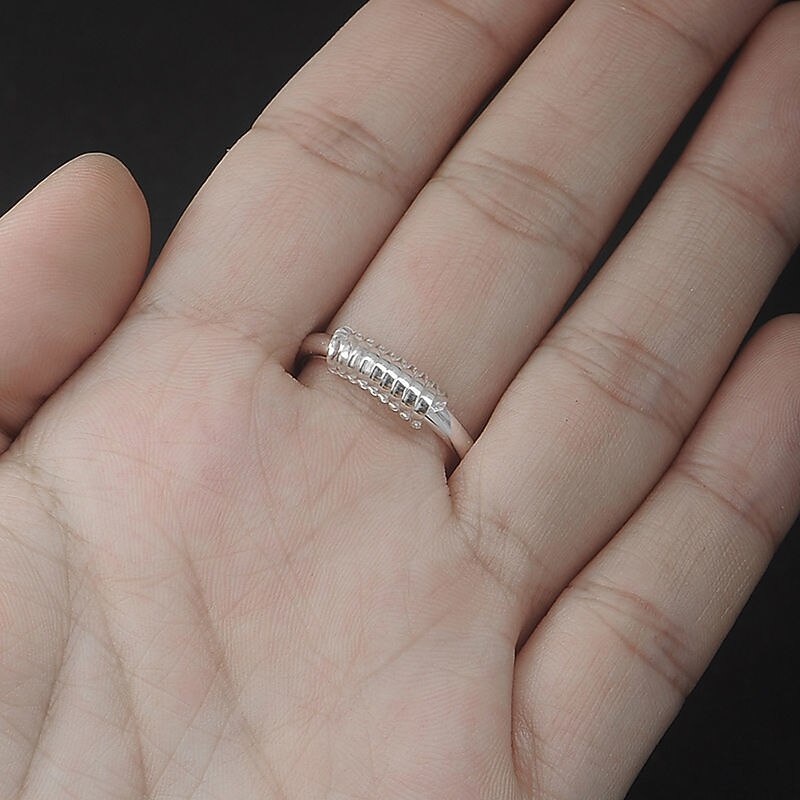 Jewelry Tools Spiral Based Ring Size Adjuster 4pcs/Set Ring Adjuster Invisible Transparent Tightener Resizing Tool Jewelry Guard2