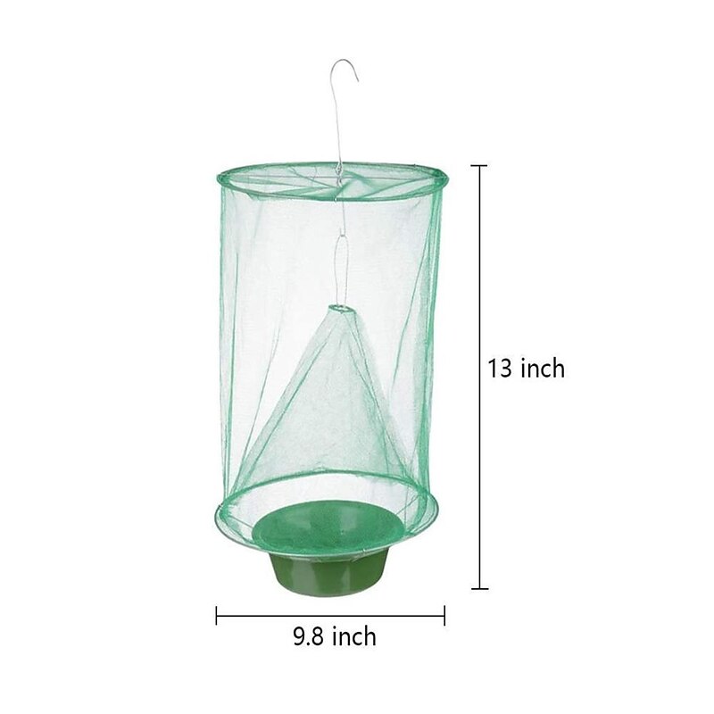 Fly Traps Outdoor, Ranch Fly Trap - The Most Effective Trap EVER Made for Flies/Mosquito/Bees4