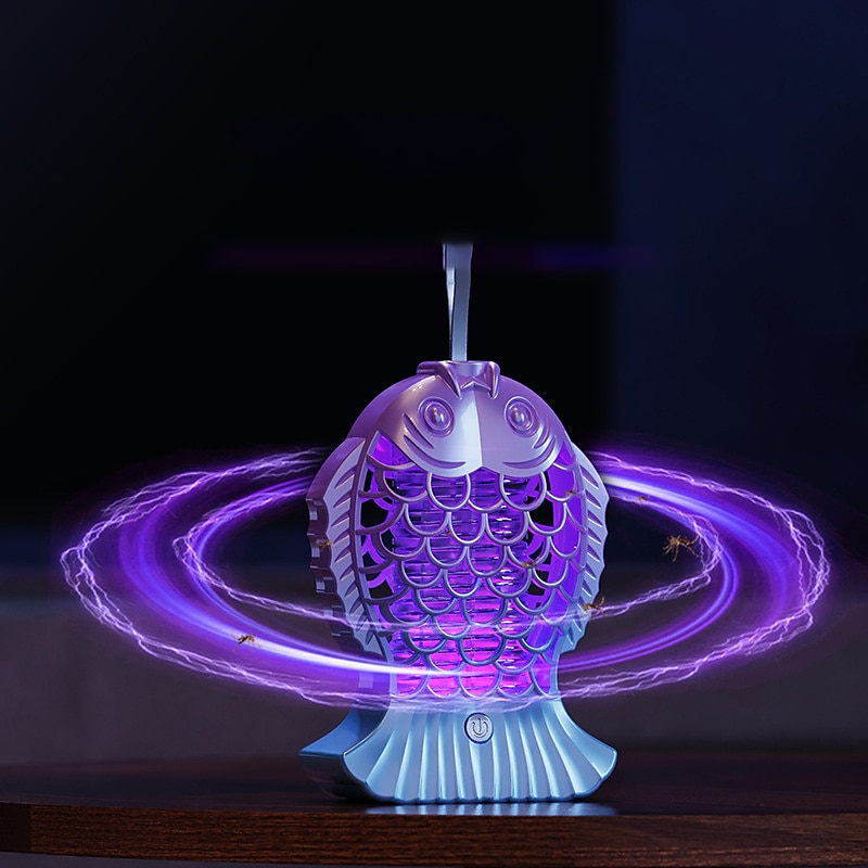 Rechargeable Insect Killer UV Lamp Mute Electric Mosquito Killer Portable USB LED Lamp Insect Killer3