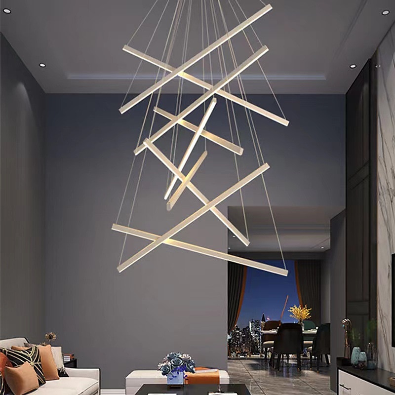 LED Pendant Light 3/5/7/9 Heads Cluster Design Sputnik Design Chandeliers for Dining Room Bedroom Pendant Lamps 110-240V ONLY DIMMABLE WITH REMOTE CONTROL2