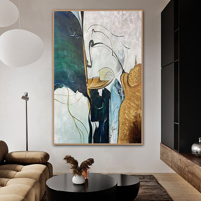 Mintura Handmade Guitar Oil Paintings On Canvas Wall Art Decoration Modern Abstract Picture For Home Decor Rolled Frameless Unstretched Painting3