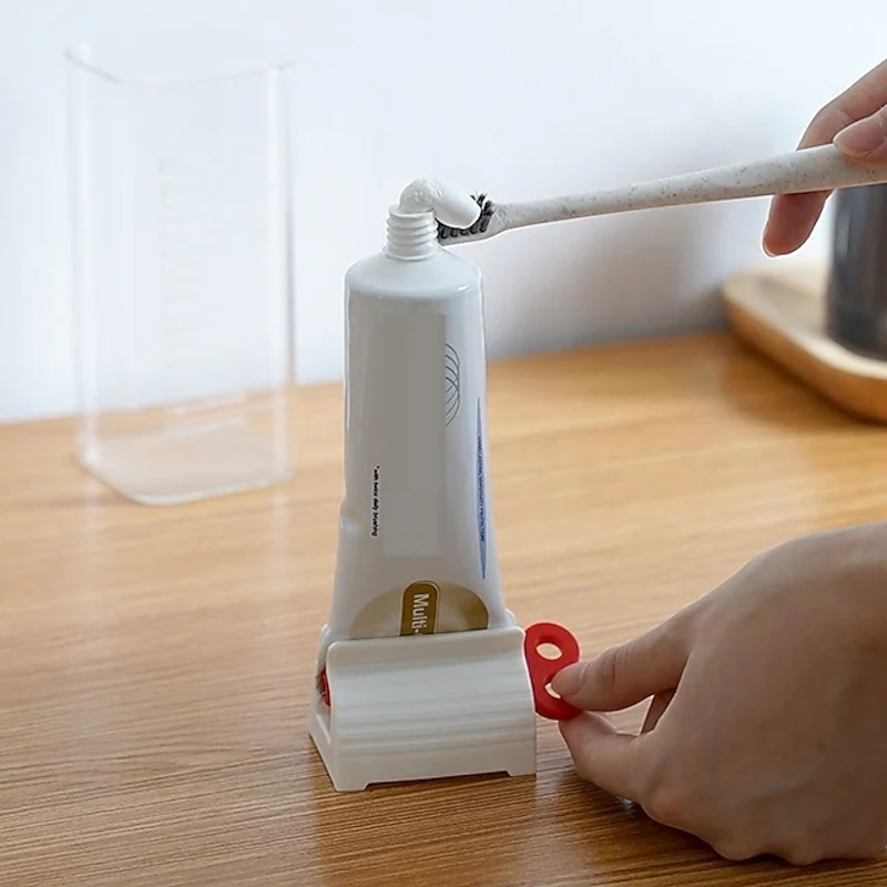 3pcs Rolling Toothpaste Squeezer Tube Squeezer Toothpaste Dispenser Holder Dental Cream Bathroom Manual Syringe Dispenser3