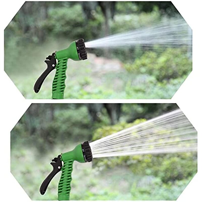 Expandable Garden Hose Leak-Proof Expandable Hose High-Pressure Telescopic Watering Pipe Magic Flexible Water Hose With 7 Function Spray Nozzle For Car Washing Garden Watering Car Accessories2
