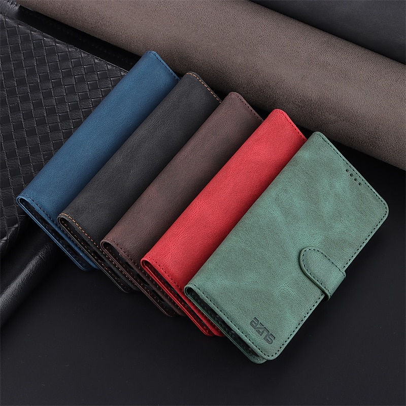 Phone Case For iPhone 17 Pro Max 17 Air 16 15 14 Pro Max Plus 13 12 11 Pro Max Mini Wallet Case Flip Cover with Stand Holder Card Slot Solid Color PU Leather3