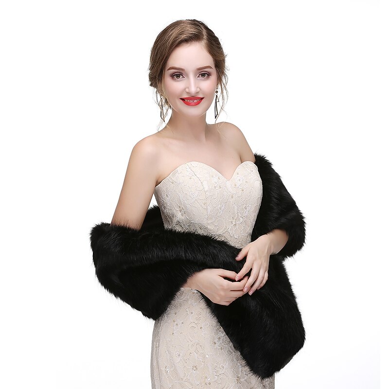 Retro Vintage 1920s Shawls Bridal Wraps Wedding Guest Fancy Dress Women's Wedding Wedding Guest Party / Evening Adults' Shawl4