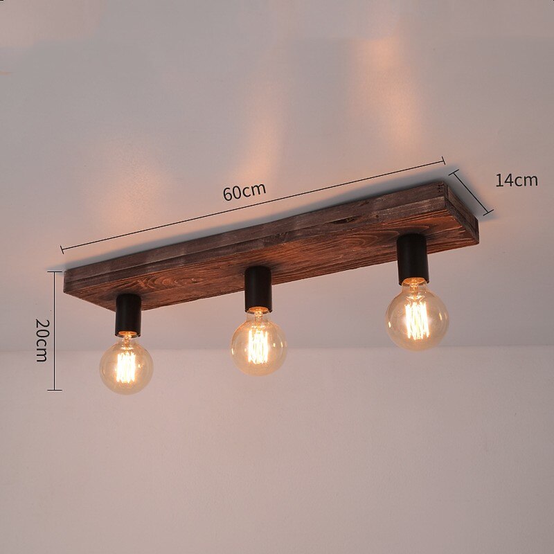 Farmhouse Light Ceiling Light 60cm Wood Light Country Light Dining Room Light Kitchen Light Island Light Fixture Farmhouse Ceiling4