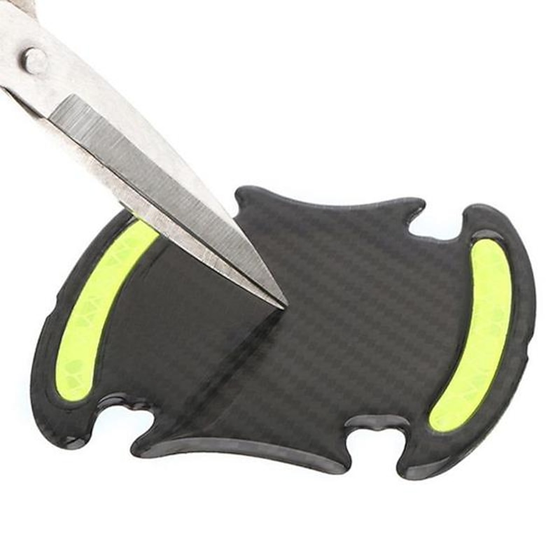 8PCS Decal Tape Open Stickers Car Door Auto Reflective 3D Universal Car Accessories Strips Safety4