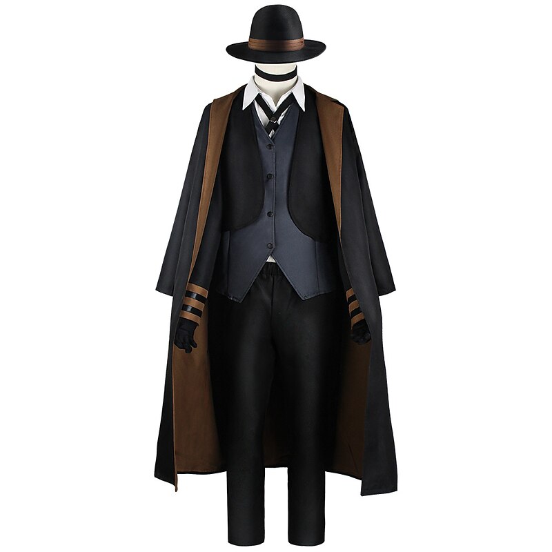 Cosplay Chuuya Nakahara Anime Pants Cosplay Costume Outfits Cosplay Suits Costume For Men's Adults'