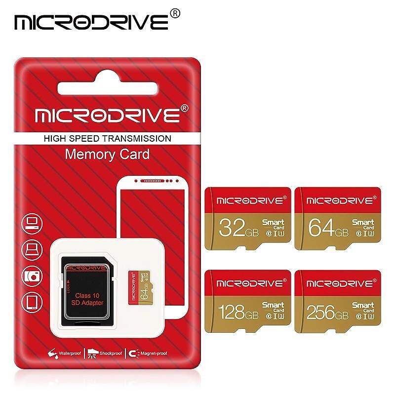 Memory Card 32GB 64GB 128GB 256GB U3 Mini SD Card Class 10 TF Flash Card Micro Tf SD Cards Memory Card For Mobile Phone PC Earphone Speaker  HD Camera PSP SD Adapter4