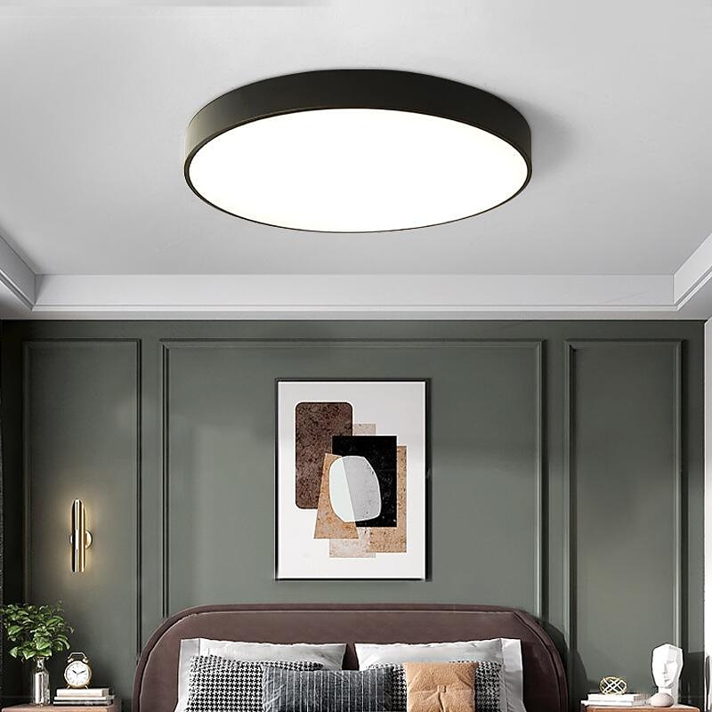 LED Ceiling Light Macaron Dimmable 40cm/50cm/60cm Ceiling Lights for Living Room Bedroom Office 110-240V2