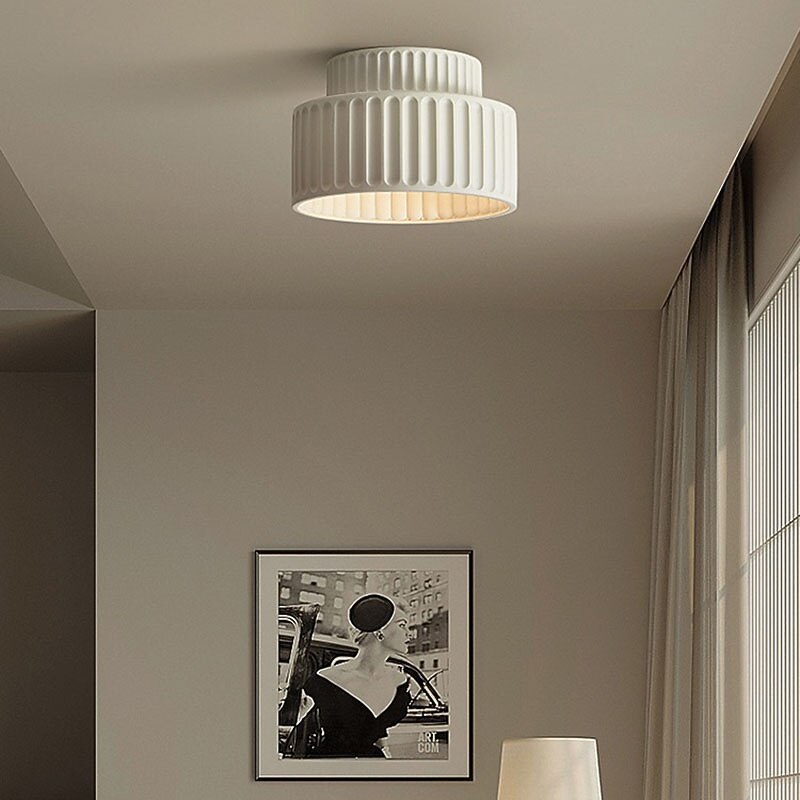 LED Ceilling Light Flush Mount Ceiling Light 23cm Resin LED Ceiling Light Modern Round Ceiling Light Ceiling Lamp for Living Room Corridor4