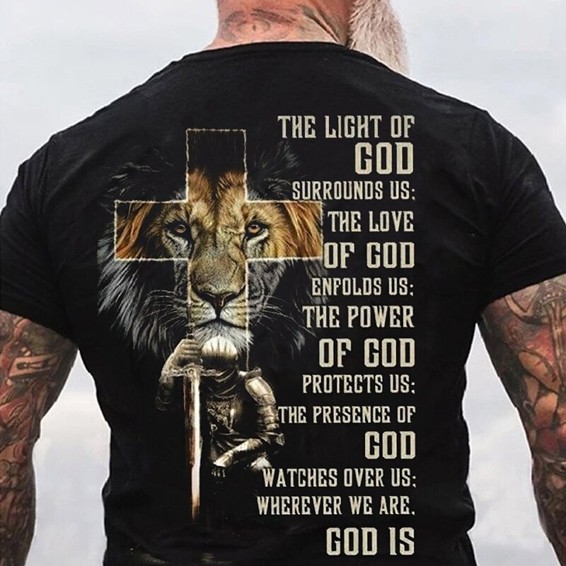 Men's Graphic Letter T Shirt Tee Casual Style Classic Style Short Sleeve T shirt 3D Print Crew Neck Shirt Vintage Outdoor Casual Daily 1 2 3 Spring & Summer Clothing Apparel S M L XL 2XL 3XL2