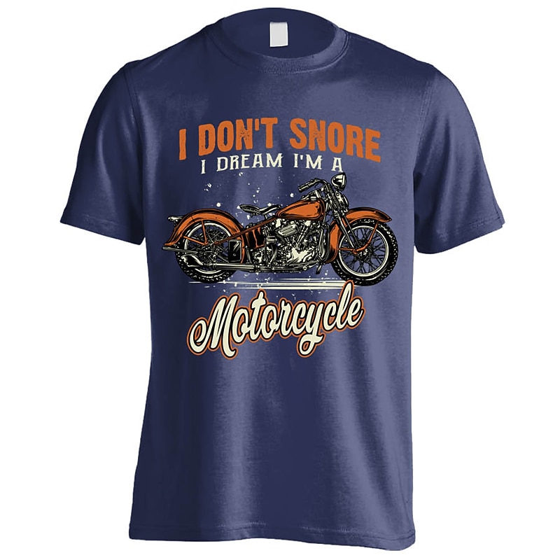 Men's Plus Size Big Tall T shirt Tee Tee Graphic Tee Crewneck Black Blue Gray Short Sleeves Outdoor Going out Print Letter Clothing Apparel Cotton Blend Stylish Casual Tops3