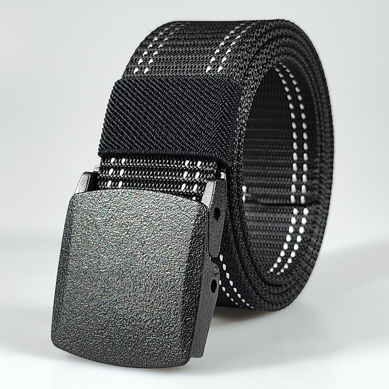 Men's Belt Tactical Belt Nylon Web Work Belt Black Yellow Knitted Fabric Military Army Linear Daily Wear Going out Weekend2