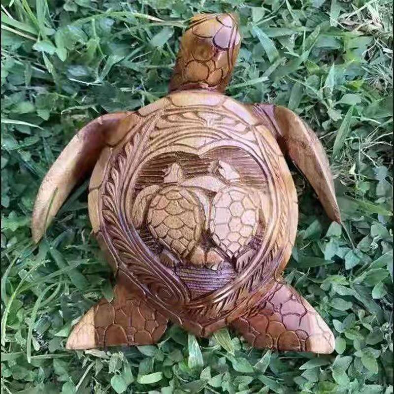 Hawaiian Turtle Carving Ocean Decor, Resin Carved Turtle Beach Bathroom Decor, Seaside Tropical sea Turtle Decor for Bathroom Decor Wall Art, Restroom, Beach4