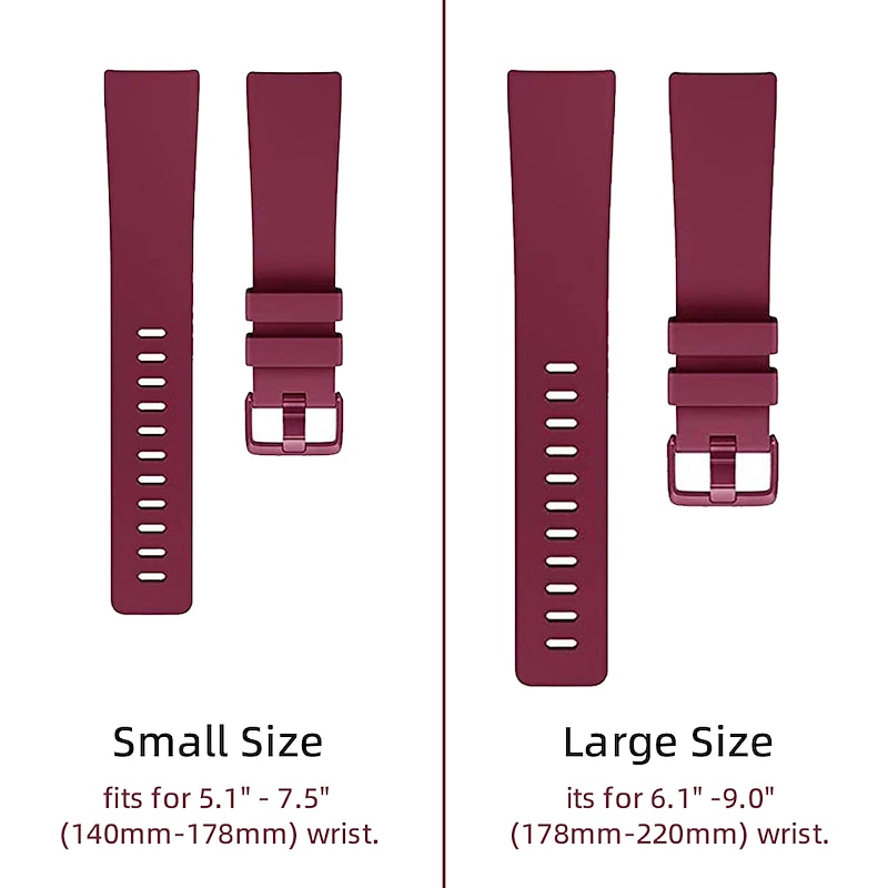 3 PCS Watch Band for Fitbit Versa 2 / Versa Lite / Versa SE / Versa Silicone Replacement  Strap Soft Breathable Sport Band Wristband2