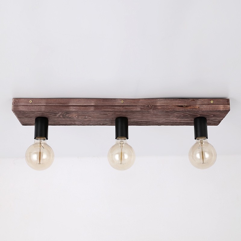 Farmhouse Light Ceiling Light 60cm Wood Light Country Light Dining Room Light Kitchen Light Island Light Fixture Farmhouse Ceiling3