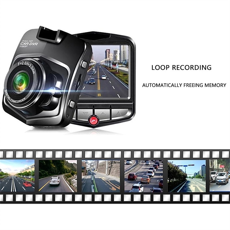 1080p New Design / Full HD Car DVR 150 Degree Wide Angle 2.4 inch IPS Dash Cam with Night Vision / motion detection / Loop recording Car Recorder4